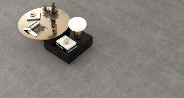 Floorpan Stonex Laminat Parke 10mm Derzli Gri Beton - Görsel 3