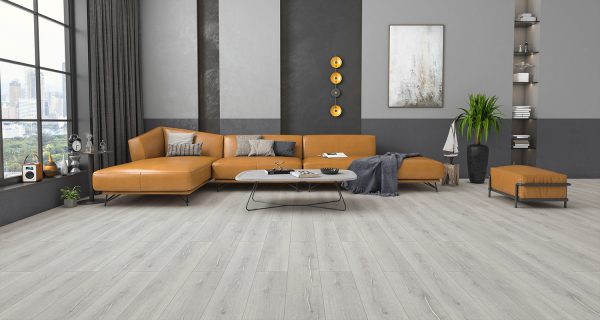 Floorpan Sunex Laminat Parke 8mm Derzli Gri Meşe