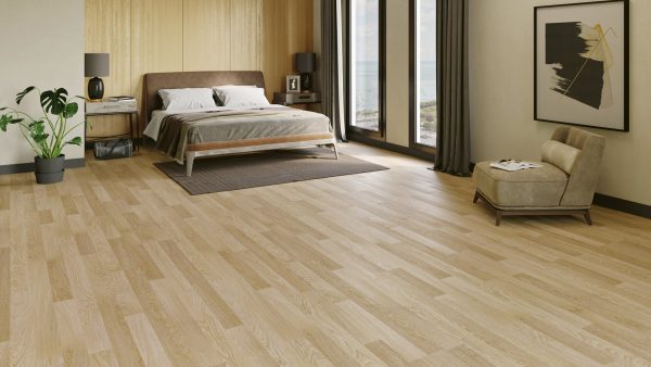 TerraClick Laminat Parke 8 mm Beyaz Meşe T 324