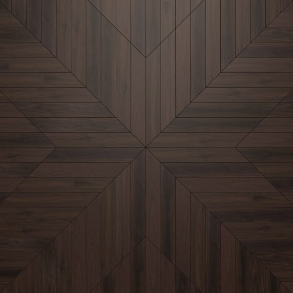Dendro Lamine Parke Atelier Yıldız Walnut Natural - Görsel 2