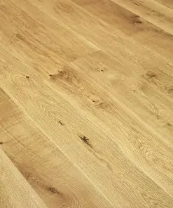 Şerifoğlu Lamine Parke Budaklı Meşe Derzli Naturel Fırçalı Yağlı XL Plank