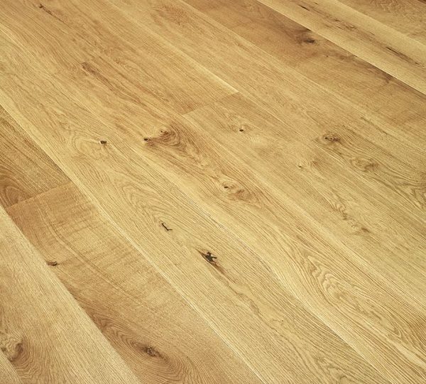Şerifoğlu Lamine Parke Budaklı Meşe Derzli Naturel Fırçalı Yağlı XL Plank