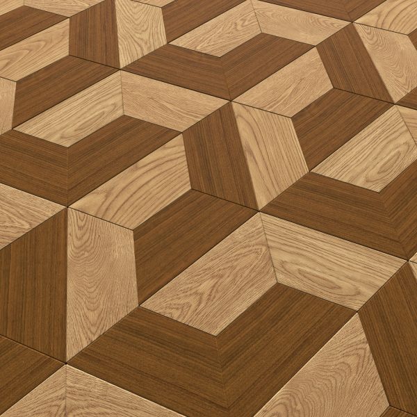 Dendro Lamine Parke Atelier Seashell D11 & Walnut Natural - Görsel 2